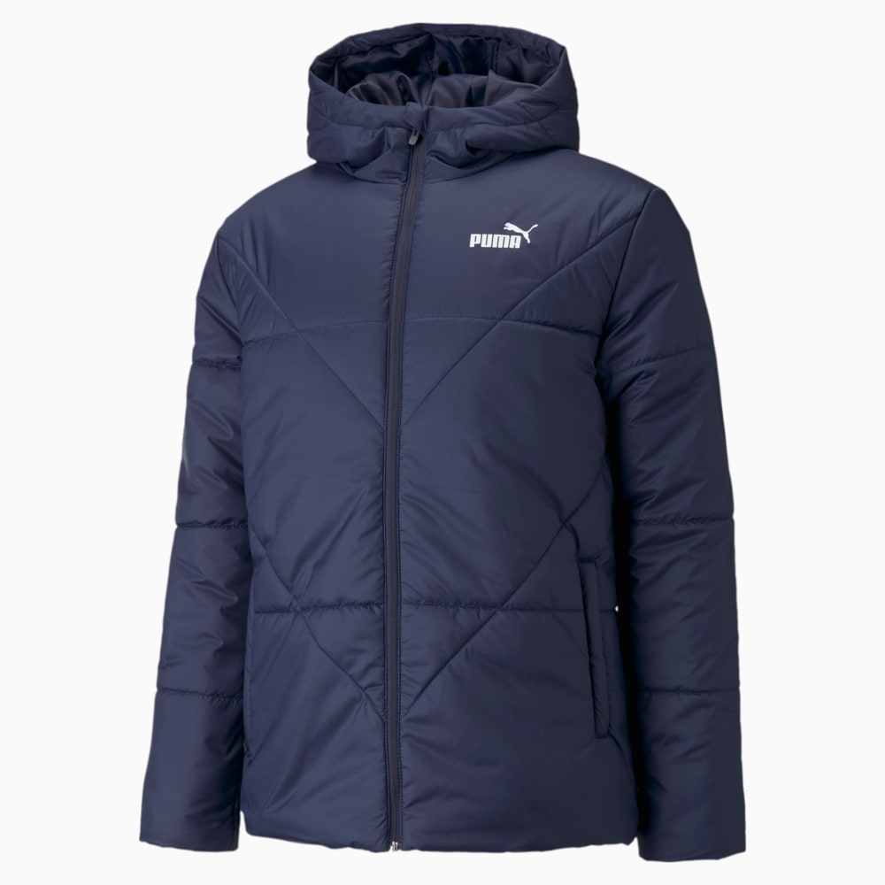 Изображение Puma Куртка Essentials Padded Men's Jacket #1: Peacoat