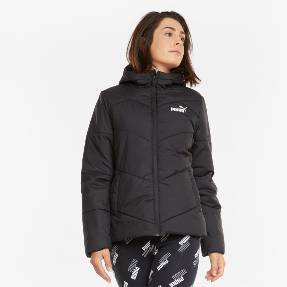 Зображення Puma Куртка Essentials Padded Women's Jacket #1: Puma Black