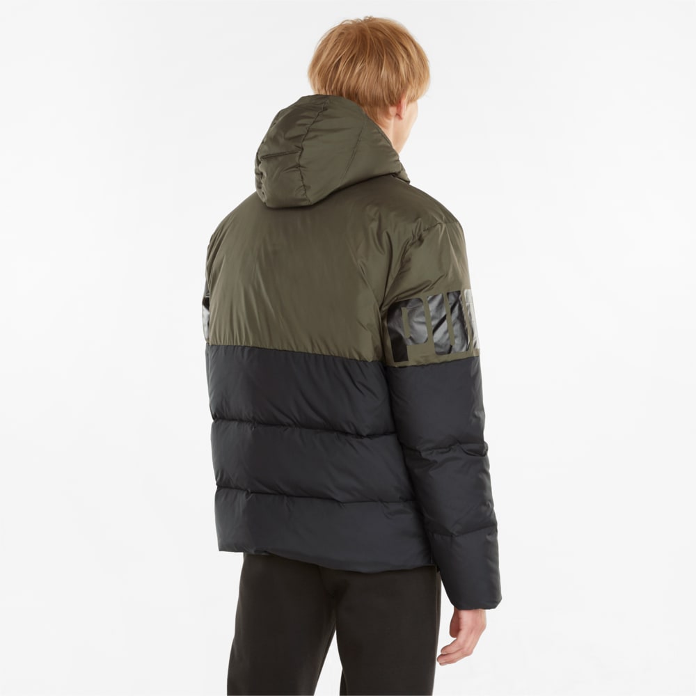 

PUMA - male - Куртка Essentials+ CB Down Men' Jacket – Grape Leaf –, Зеленый