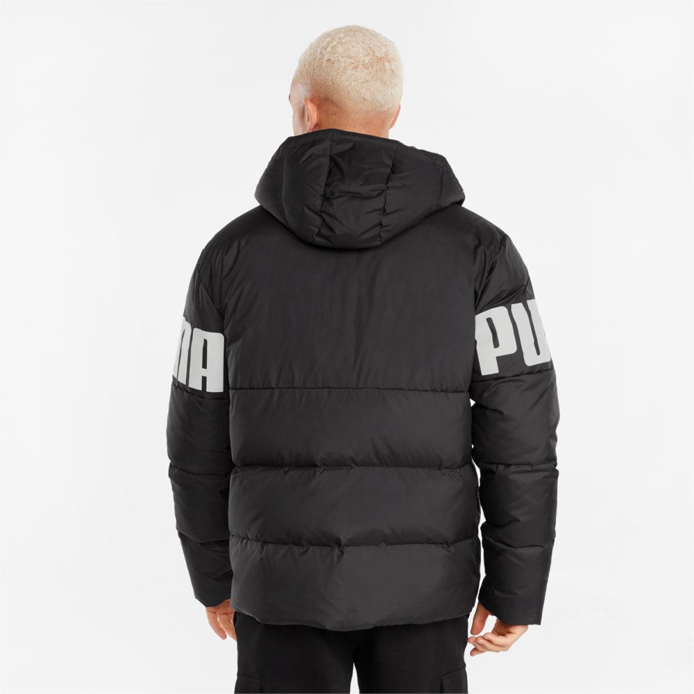 

PUMA - male - Куртка Essentials+ CB Down Men's Jacket – Puma Black-White print –, Черный