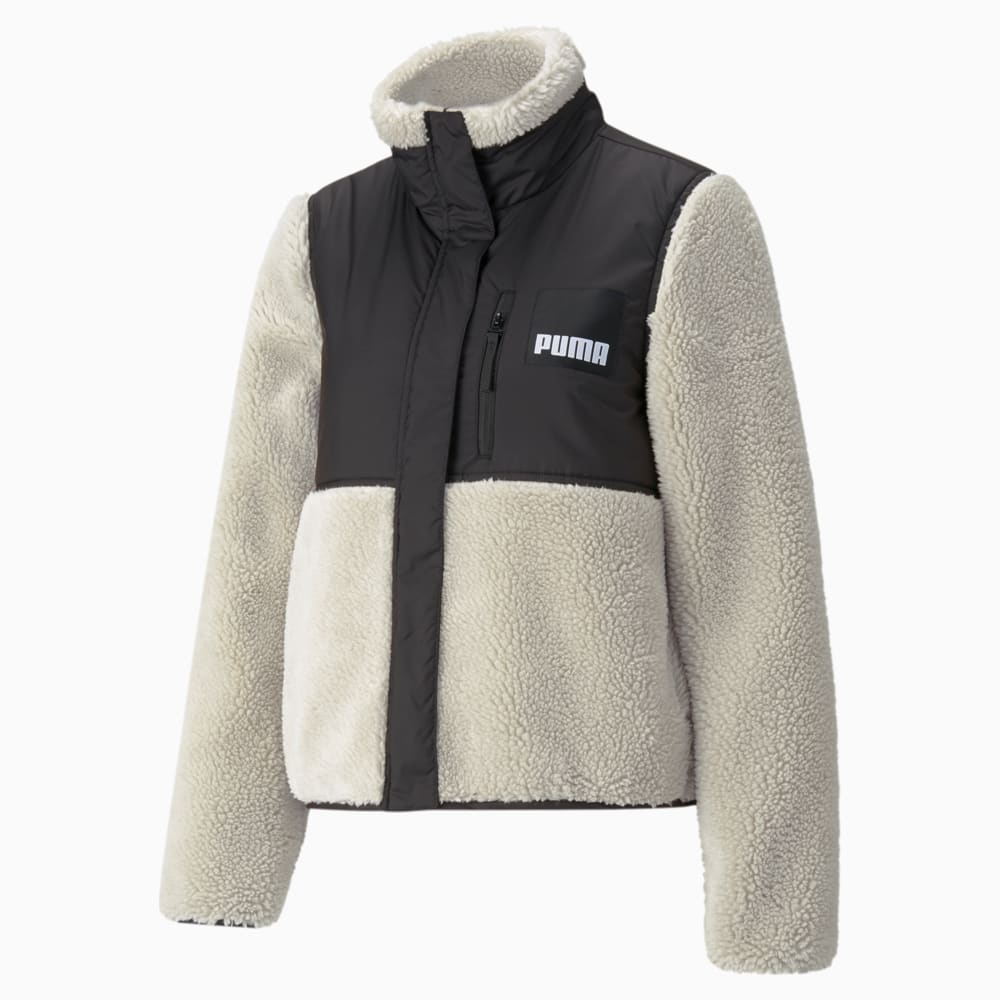 фото Бомбер sherpa hybrid women's jacket puma