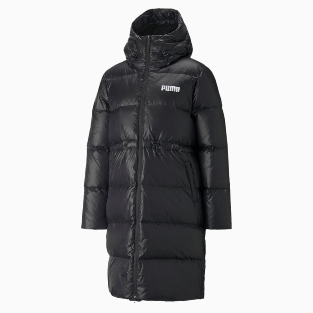 Adjustable Down Women s Coat Puma Black
