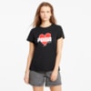 Зображення Puma Футболка Valentine’s Heart Tee #1: Puma Black