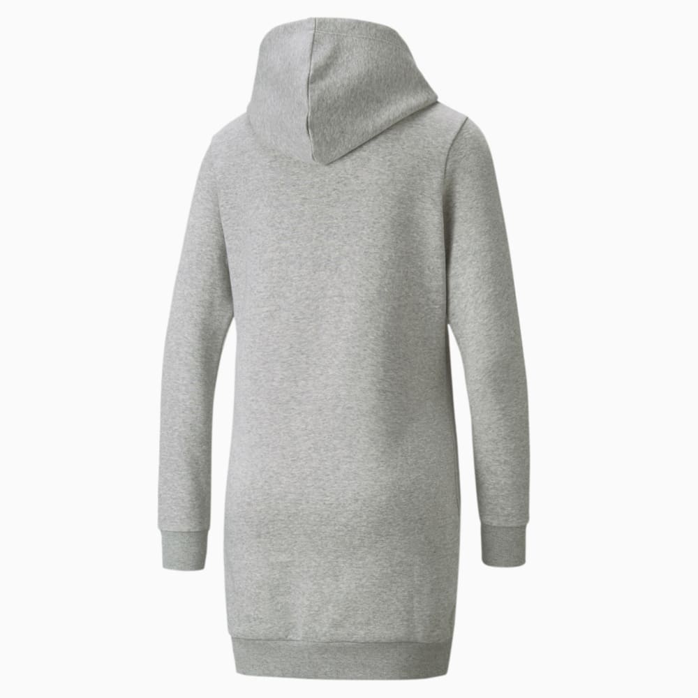 Изображение Puma Платье Essentials Hooded Women's Dress #2: light gray heather