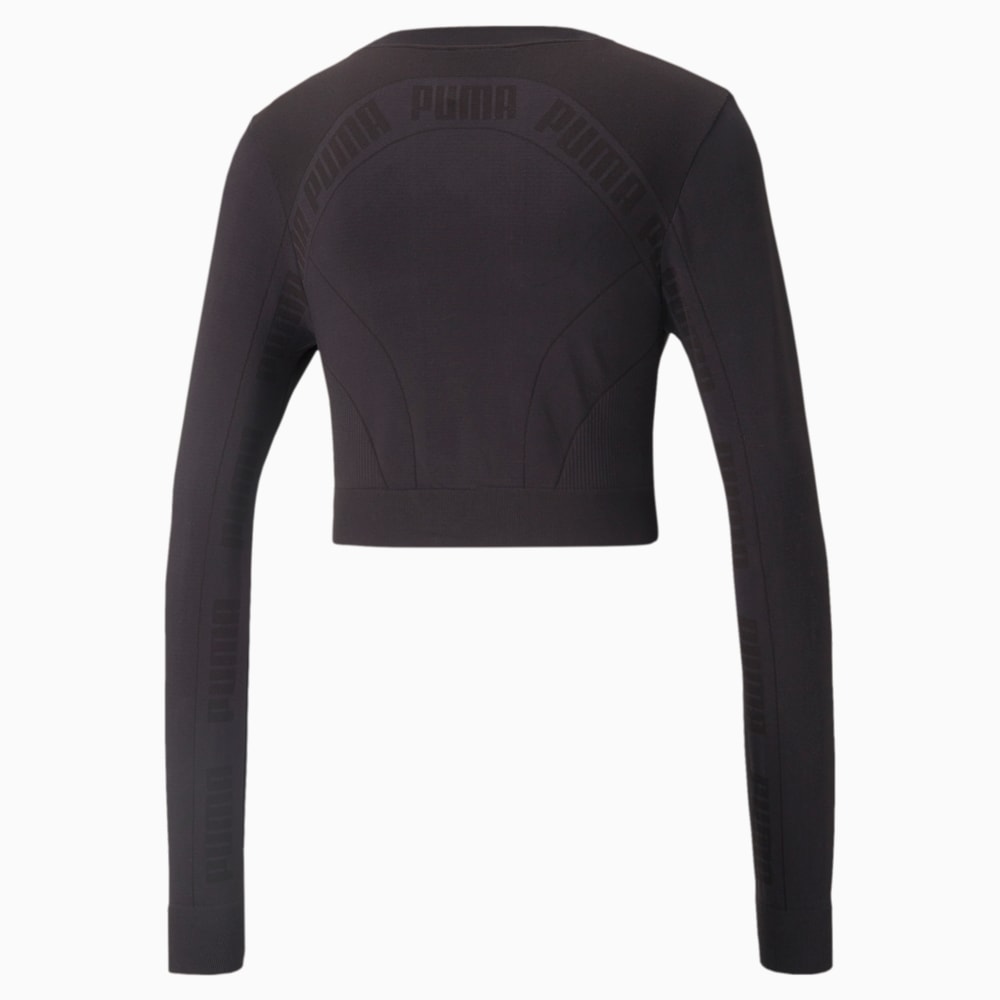 Зображення Puma Футболка з довгим рукавом Evostripe evoKNIT Long Sleeve Women's Tee #2: Puma Black