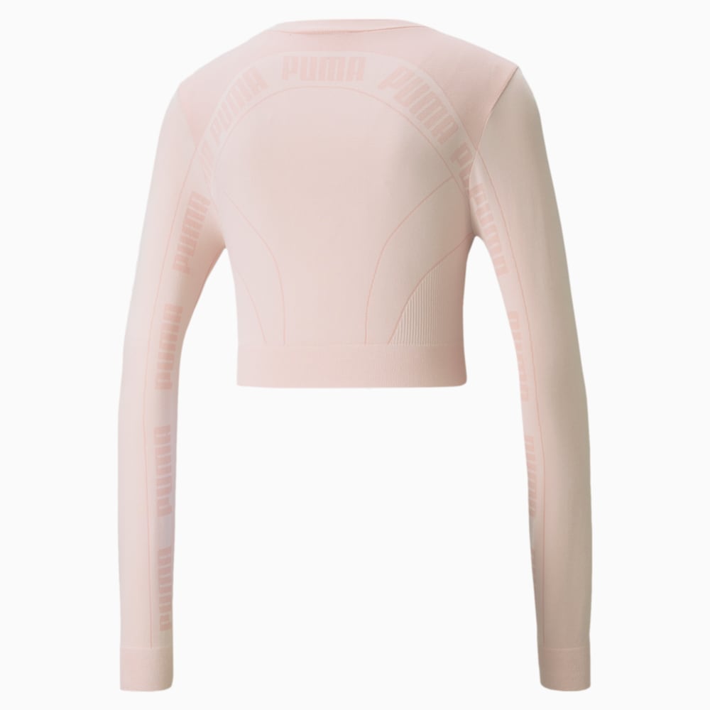 Зображення Puma Футболка з довгим рукавом Evostripe evoKNIT Long Sleeve Women's Tee #2: Lotus