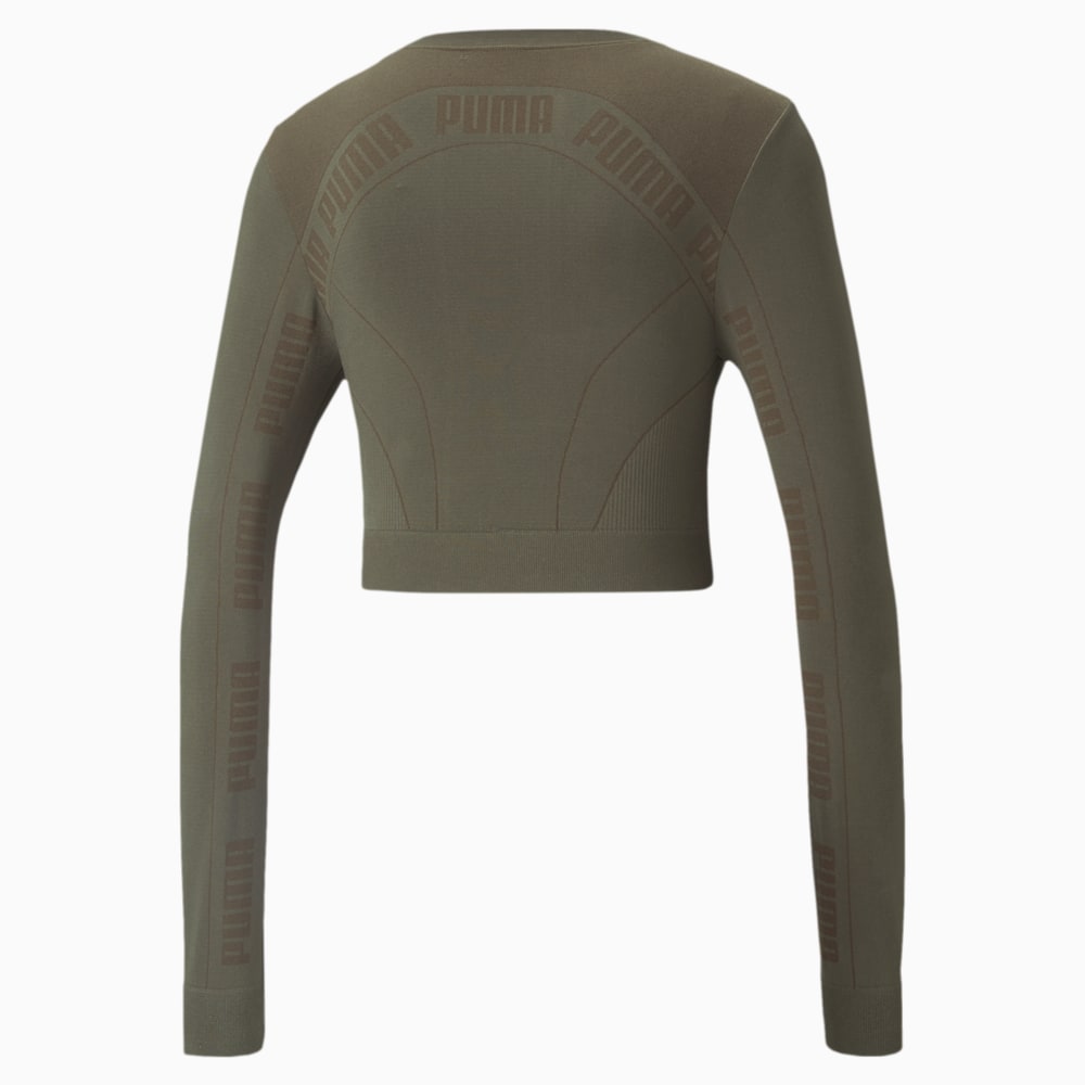 

PUMA - female - Футболка с длинным рукавом Evostripe evoKNIT Long Sleeve Women' Tee – Grape Leaf –, Зеленый