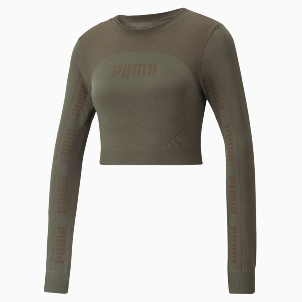 фото Футболка с длинным рукавом evostripe evoknit long sleeve women's tee puma