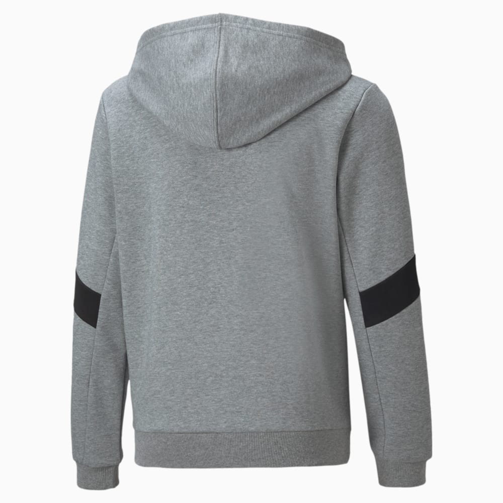 Зображення Puma Дитяча толстовка Active Sport Full-Zip Youth Hoodie #2: Medium Gray Heather