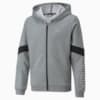Зображення Puma Дитяча толстовка Active Sport Full-Zip Youth Hoodie #1: Medium Gray Heather