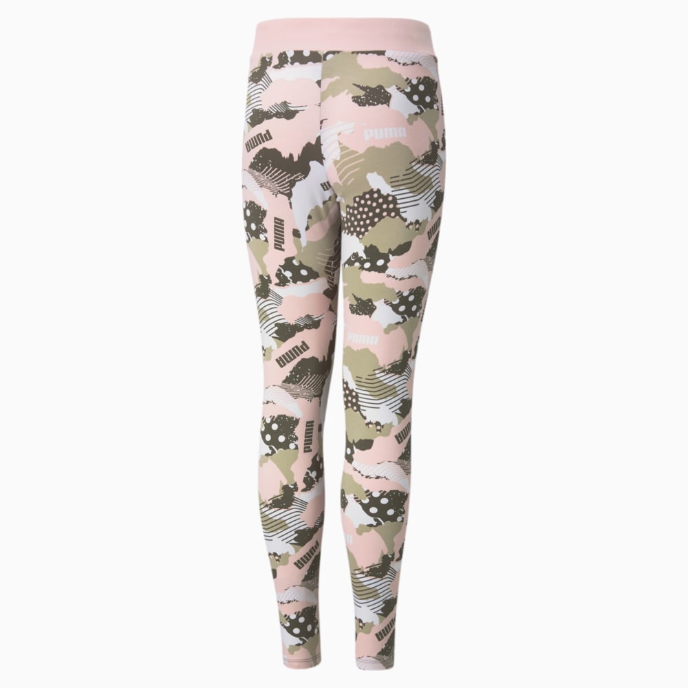 Зображення Puma Дитячі легінси Alpha Printed Youth Leggings #2: Grape Leaf-AOP