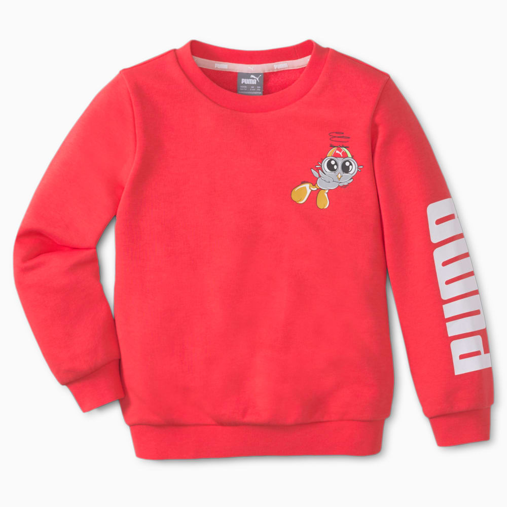 Изображение Puma Детский свитшот LIL PUMA Crew Neck Kids' Sweater #1