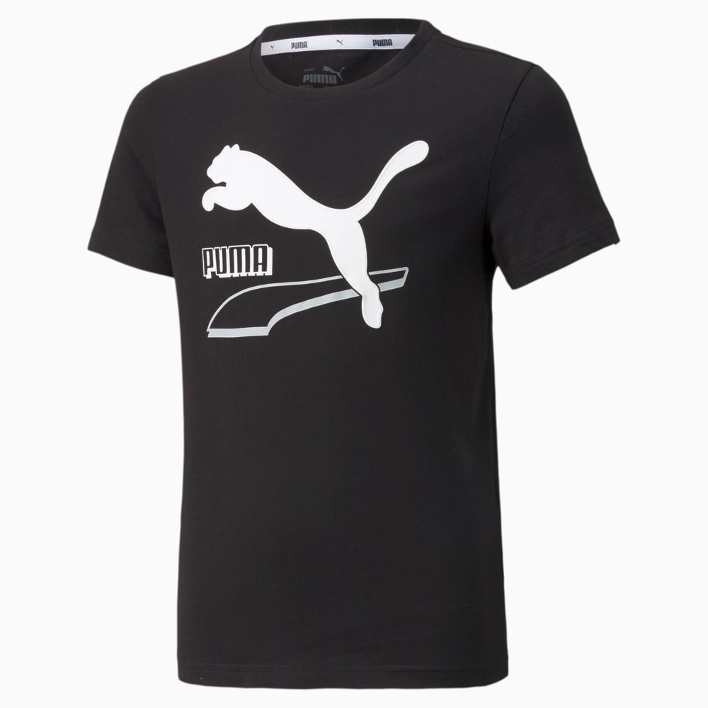 Зображення Puma Футболка Alpha Youth Tee #1: Puma Black