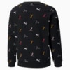 Зображення Puma Дитяча толстовка Classics Graphics Crew Neck Youth Sweatshirt #2: puma black-AOP