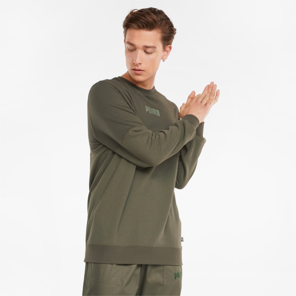 Зображення Puma Толстовка Modern Basics Crew Neck Men’s Sweatshirt #1: Grape Leaf