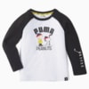 Изображение Puma Детская футболка с длинным рукавом PUMA x PEANUTS Long Sleeve Kids' Tee #1