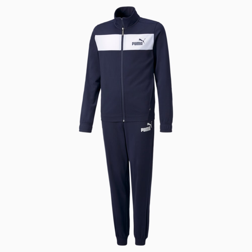 Изображение Puma Спортивный костюм Polyester Youth Tracksuit #1: Peacoat