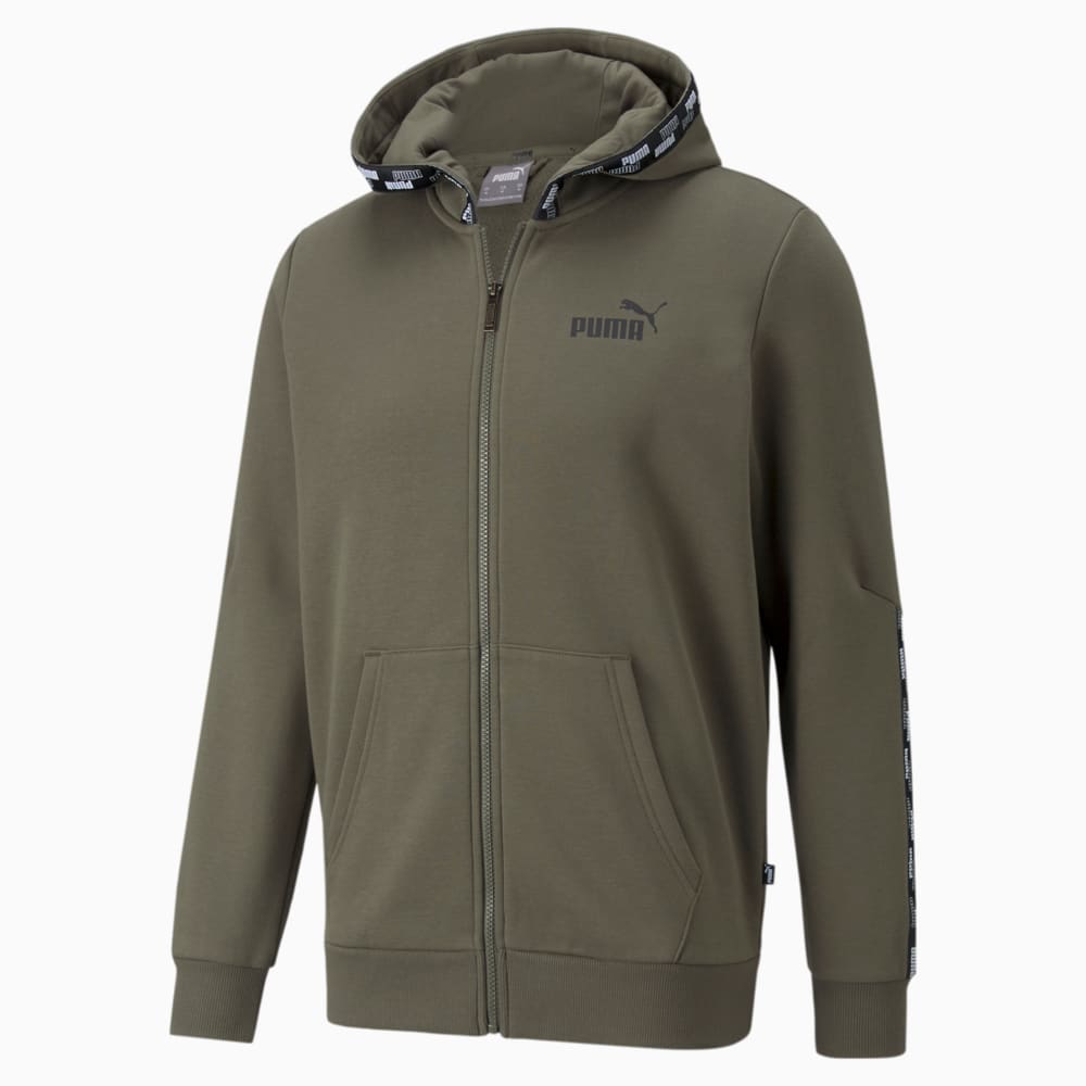 

PUMA - male - Толстовка Power Full-Zip Men's Hoodie – Grape Leaf –, Зеленый