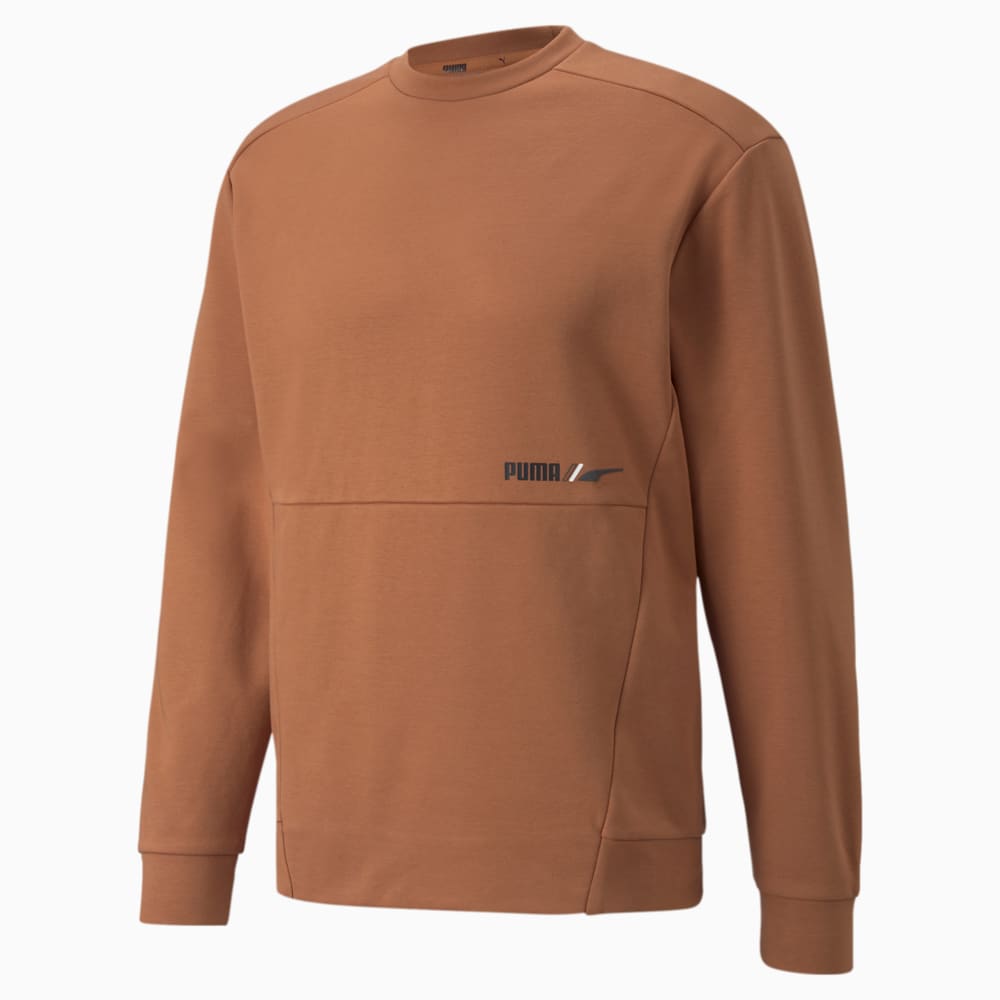 

PUMA - male - Толстовка RAD/CAL Winterised Crew Neck Men's Sweatshirt – Mocha Bisque –, Коричневый