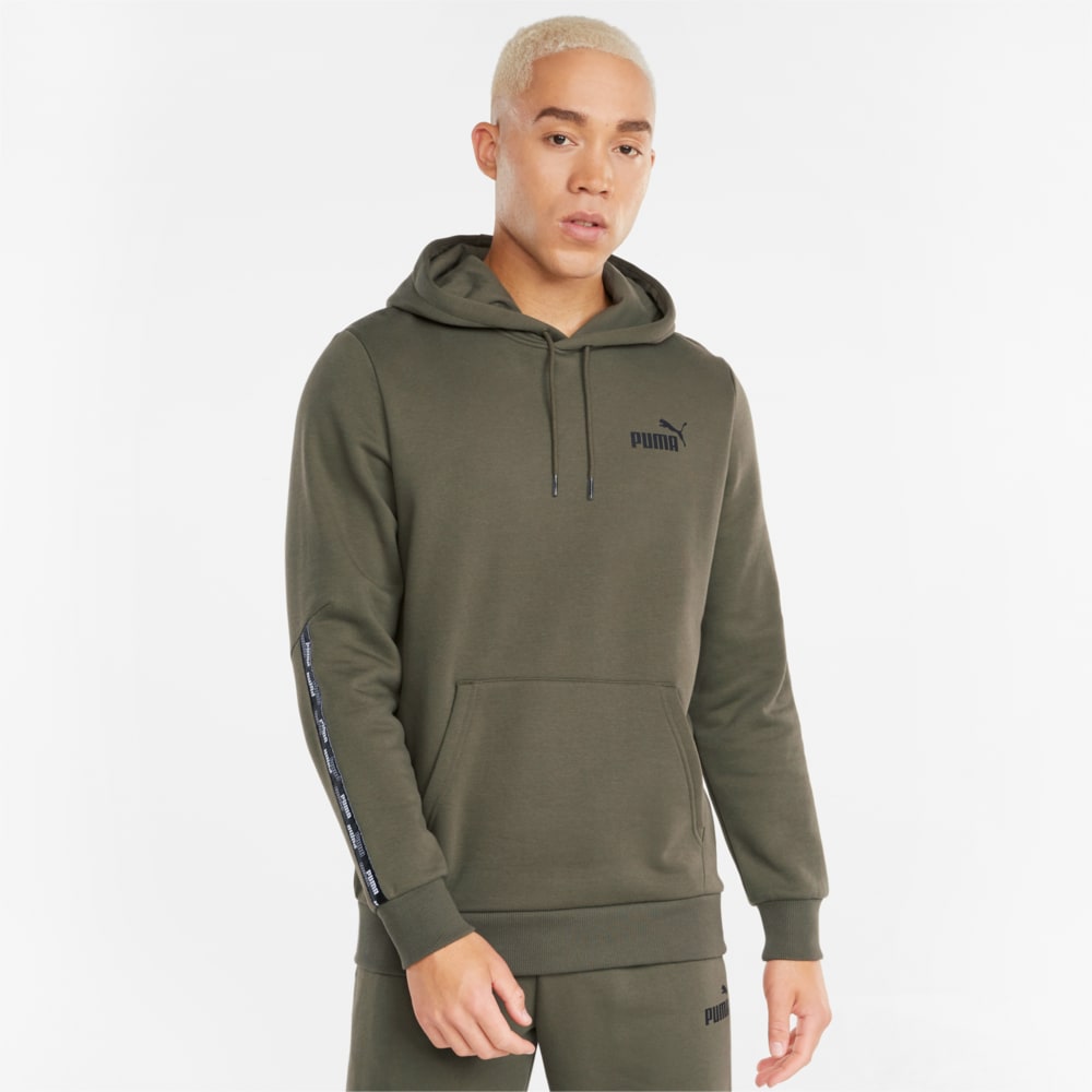 Puma hoodie khaki discount