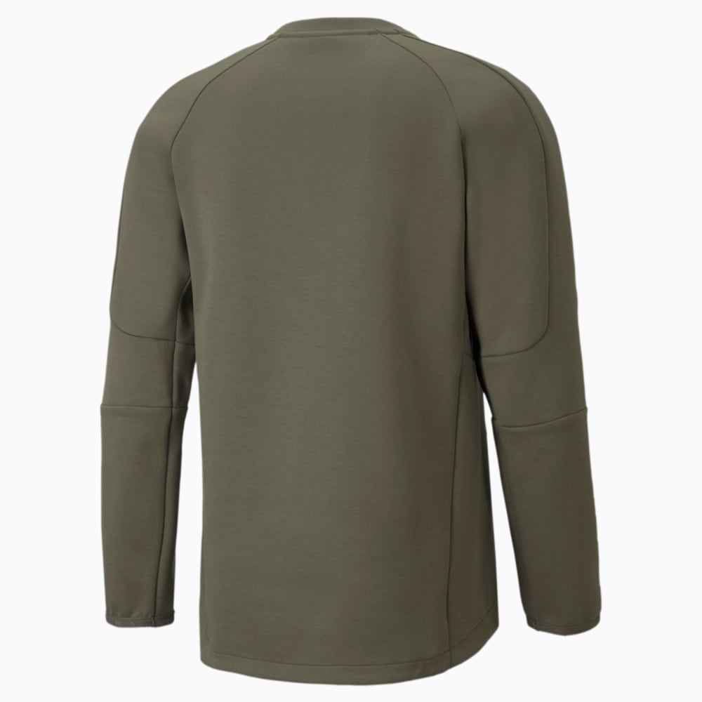

PUMA - male - Толстовка Evostripe Crew Neck Men's Sweatshirt – Grape Leaf –, Зеленый