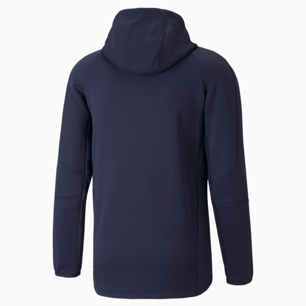 Изображение Puma Толстовка Evostripe Full-Zip Men's Hoodie #2: Peacoat