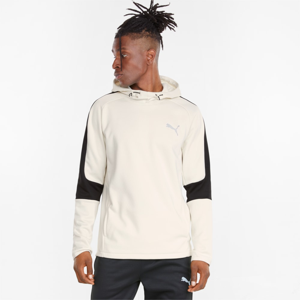 Зображення Puma Толстовка Evostripe Warm Men's Hoodie #1: Ivory Glow