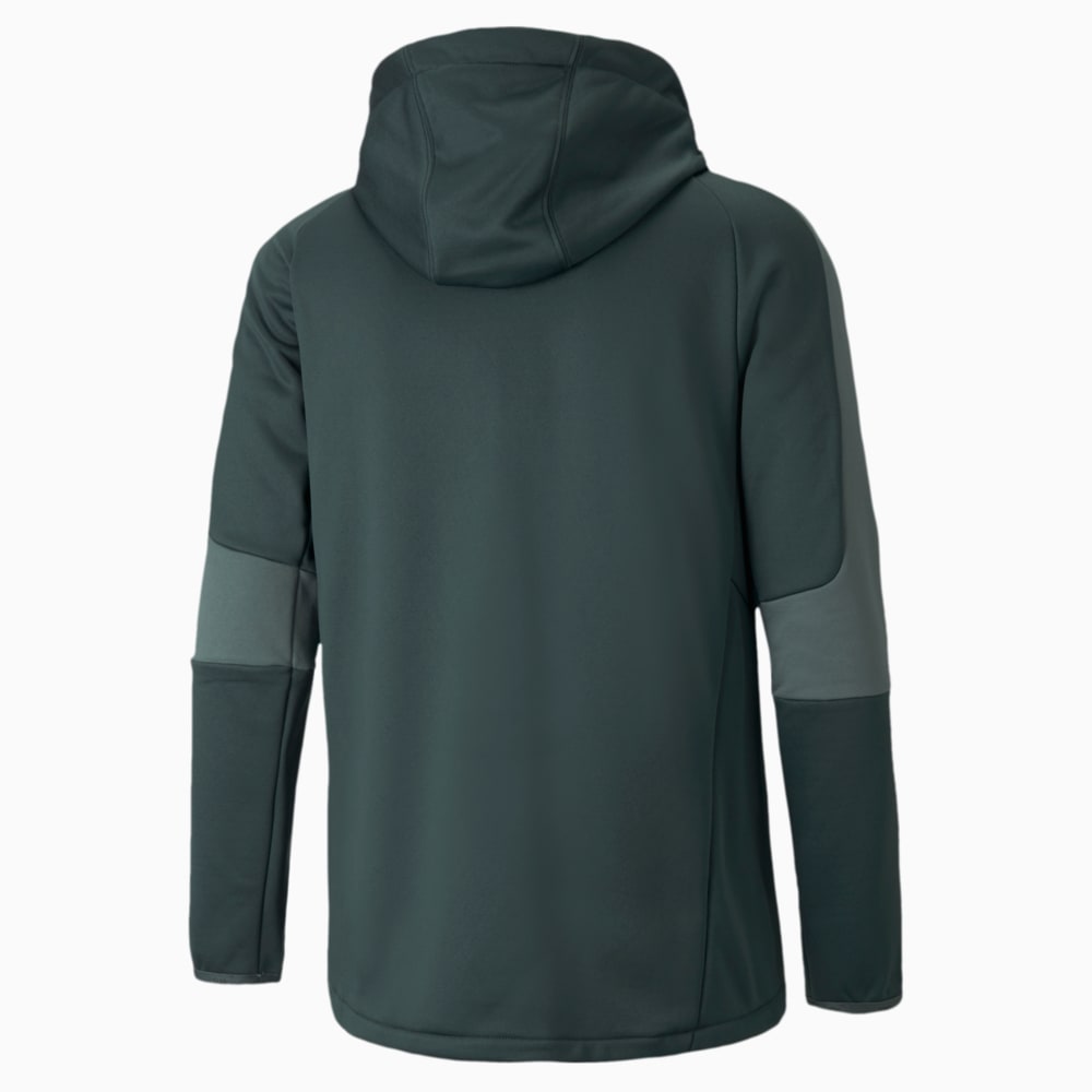 

PUMA - male - Толстовка Evostripe Warm Full-Zip Men's Hoodie – Green Gables –, Зеленый