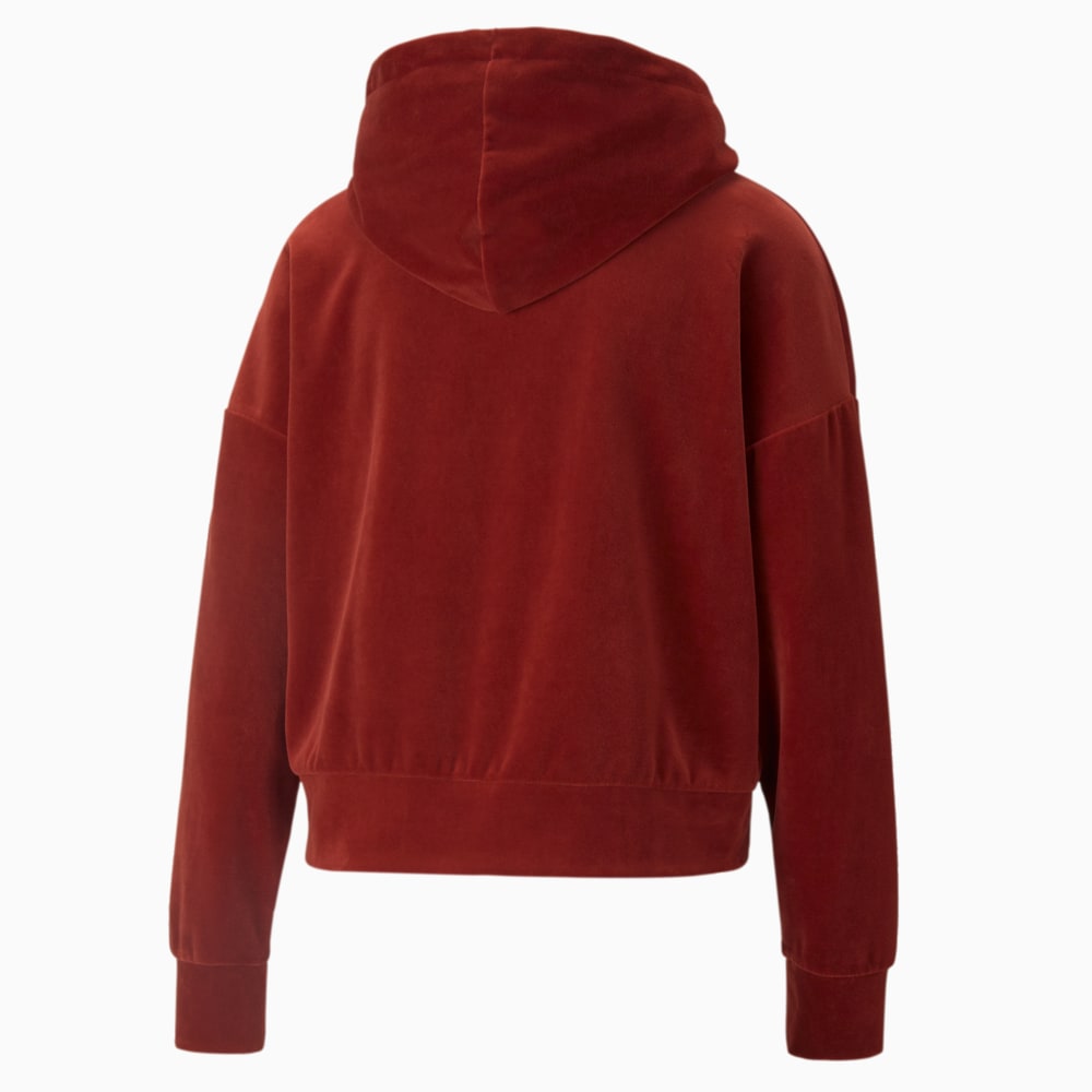 фото Толстовка her velour women's hoodie puma