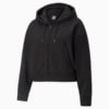 Изображение Puma Толстовка HER French Terry Full-Zip Women's Hoodie #4: Puma Black