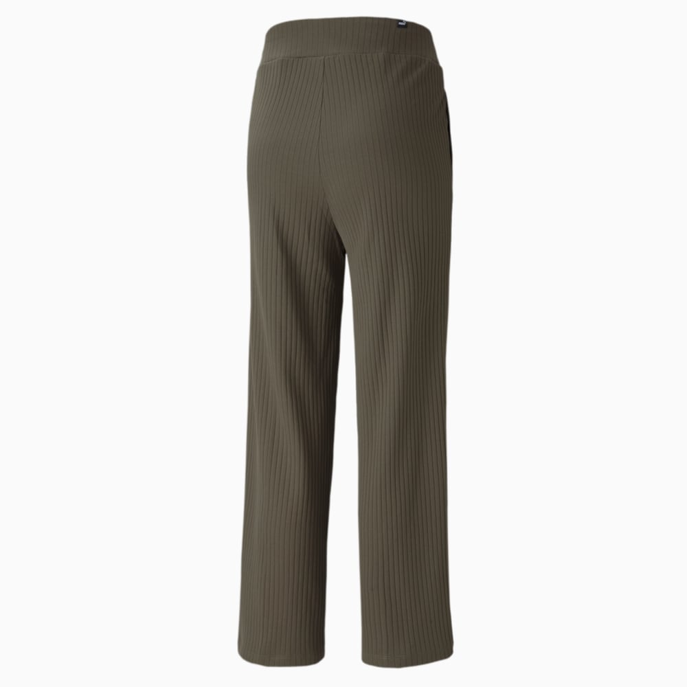 фото Штаны her ribbed wide women's pants puma