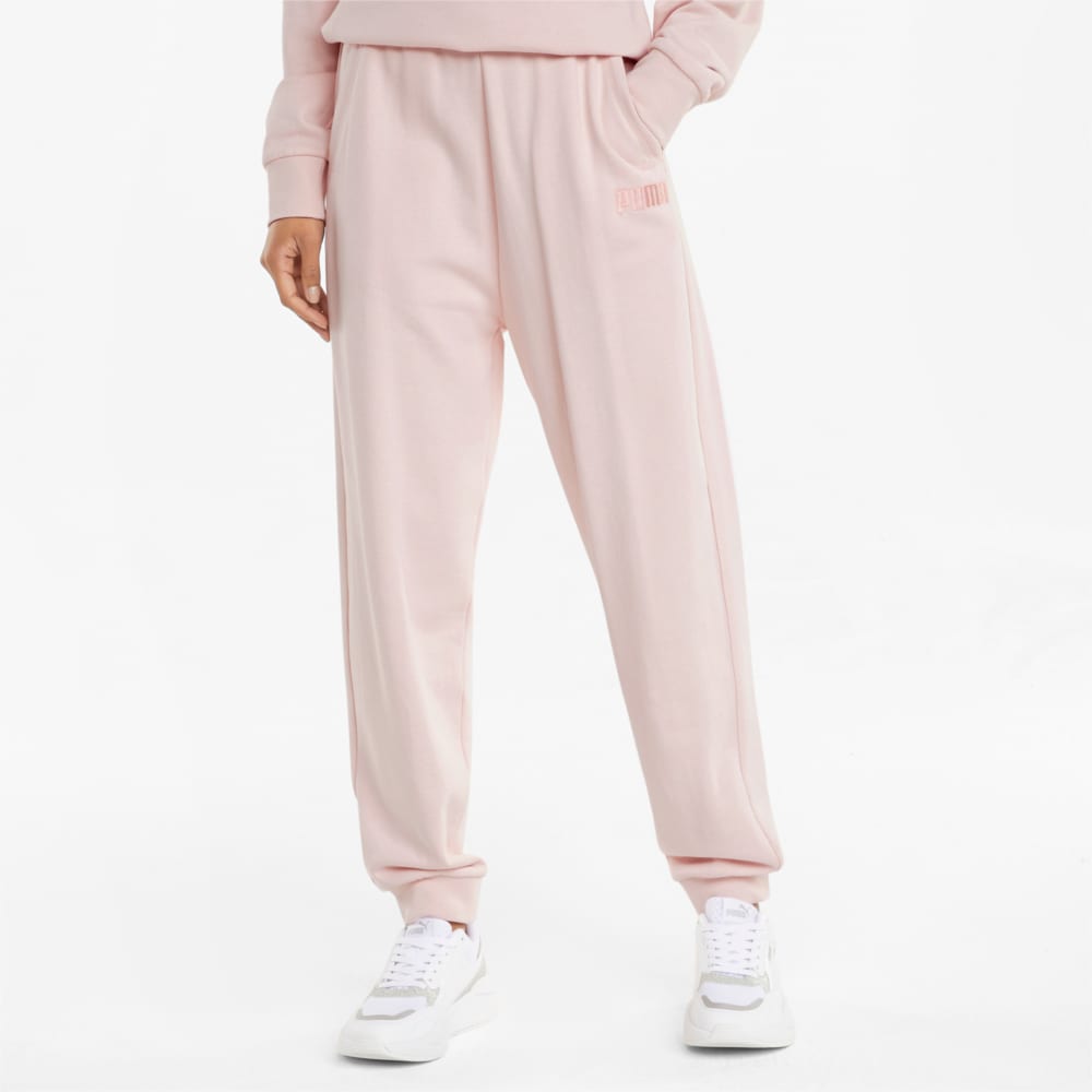 Puma joggers sale womens pink