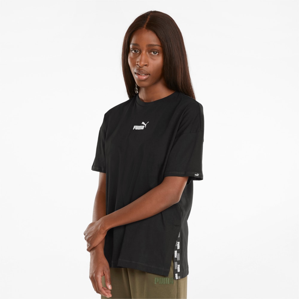 Зображення Puma Футболка POWER Elongated Women's Tee #1: Puma Black