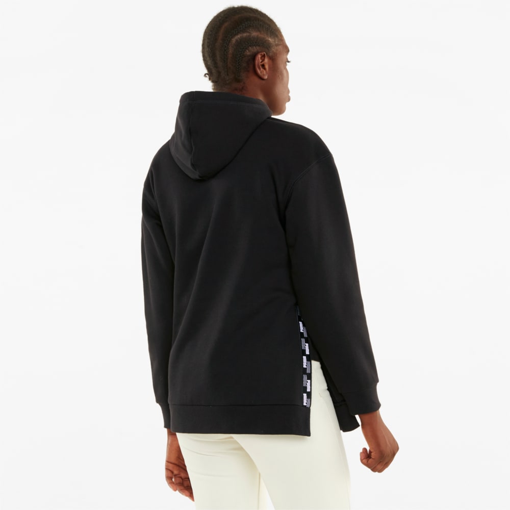

PUMA - female - Толстовка POWER Elongated Women' Hoodie – Puma Black-White –, Черный