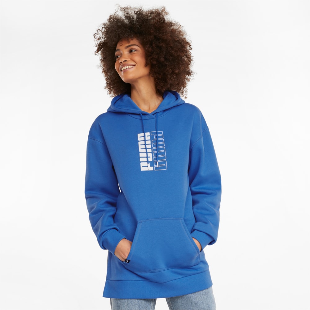 фото Толстовка power elongated women's hoodie puma