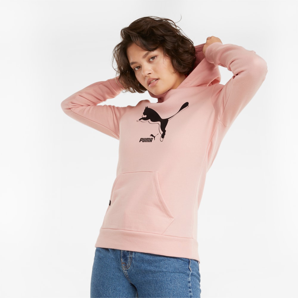 фото Толстовка power logo women's hoodie puma