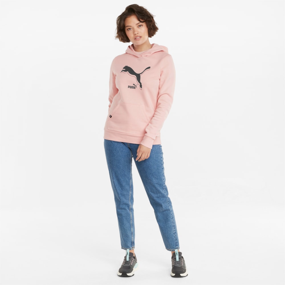 фото Толстовка power logo women's hoodie puma