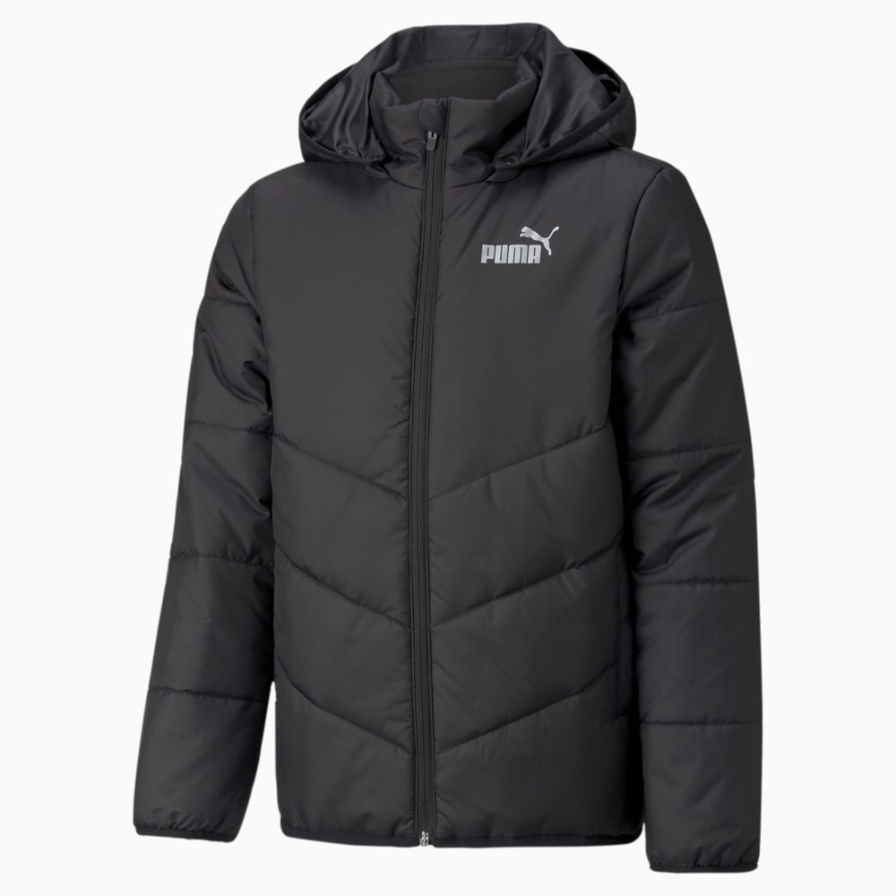 Зображення Puma Дитяча куртка Essentials Padded HD Youth Jacket #1: Puma Black