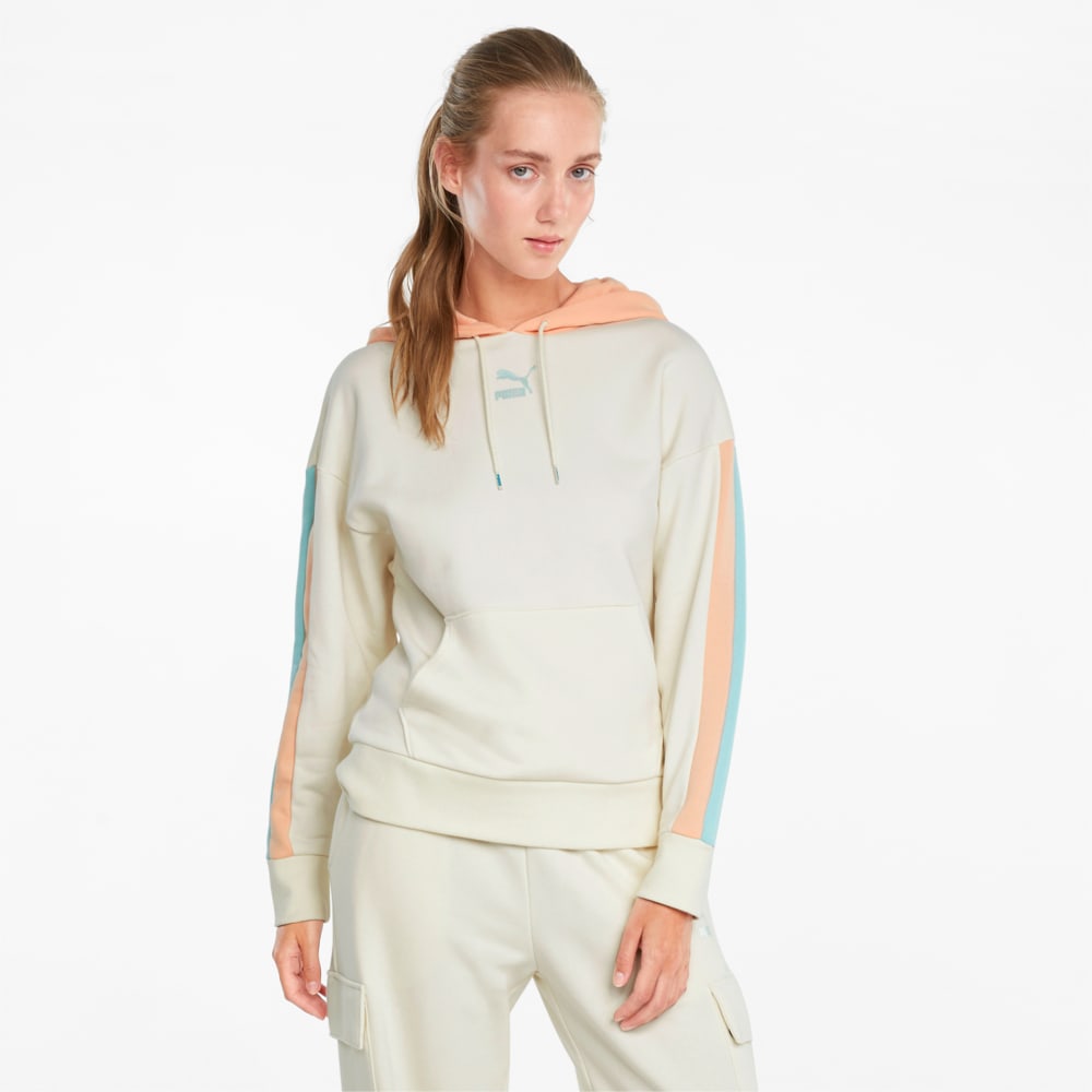 Зображення Puma Толстовка CLSX Women's Hoodie #1: Ivory Glow-Gloaming