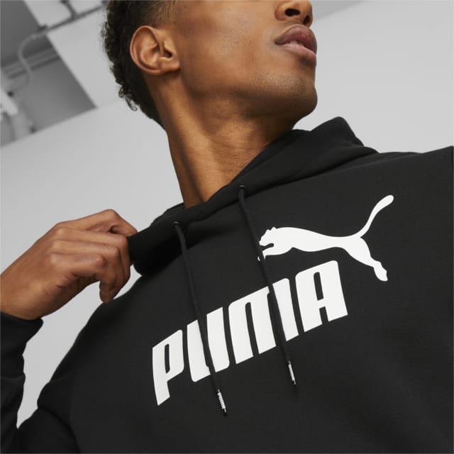 All black 2025 puma hoodie