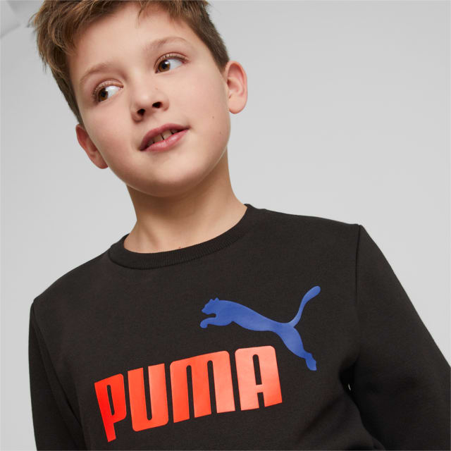 Image Puma ESS+ 2 Col Big Logo Youth Sweatshirt