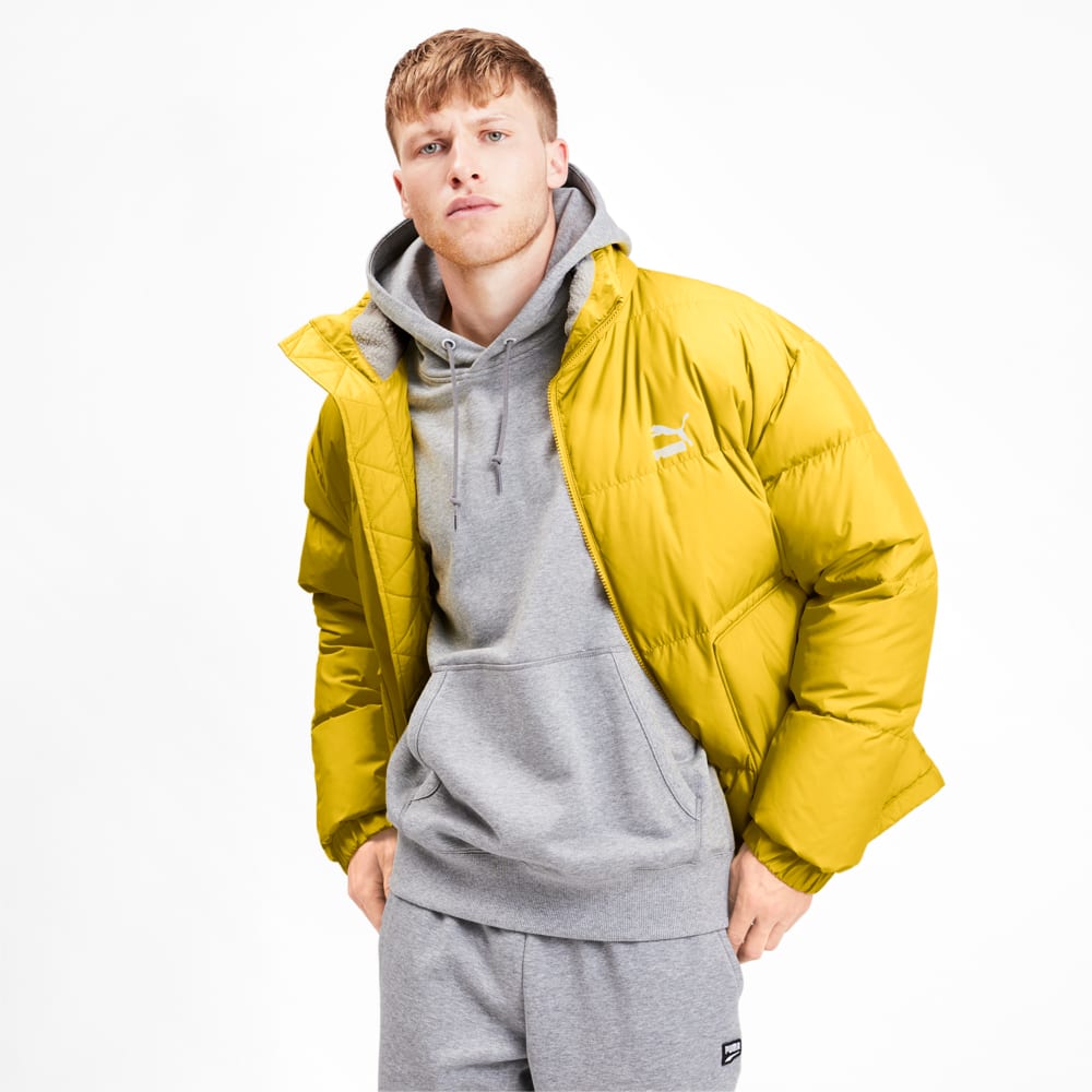 Puma sales jacket yellow