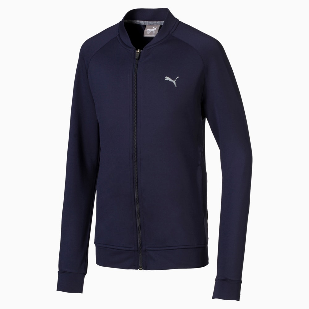 

PUMA - male - Куртка Full Zip Boys’ Golf Jacket – Peacoat –, Синий