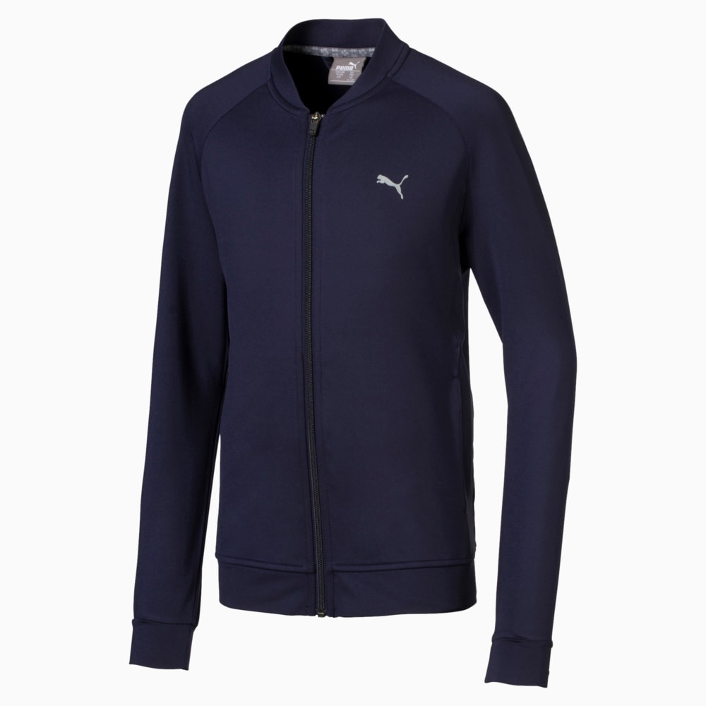 Зображення Puma Куртка Full Zip Boys’ Golf Jacket #1: Peacoat