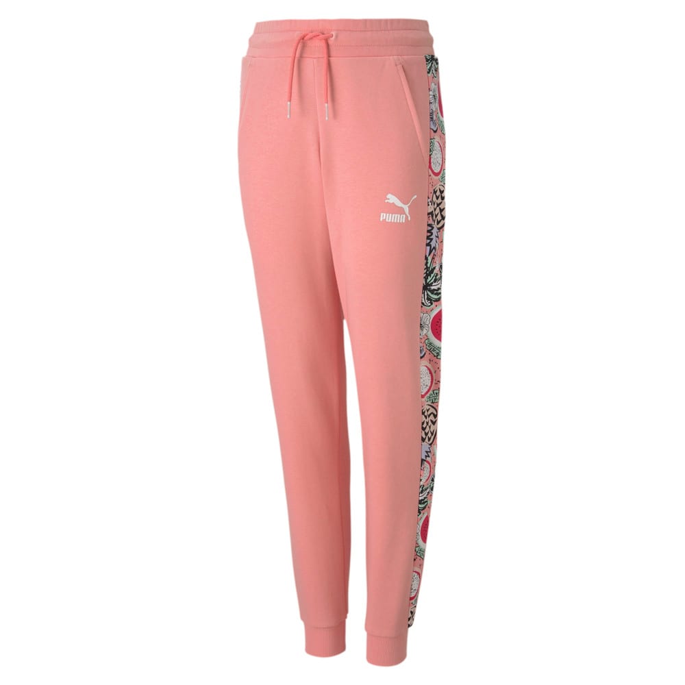 pink puma sweatpants