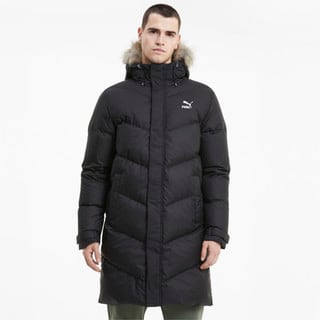 Parka larga con relleno de plumas Classics para hombre | Knasta