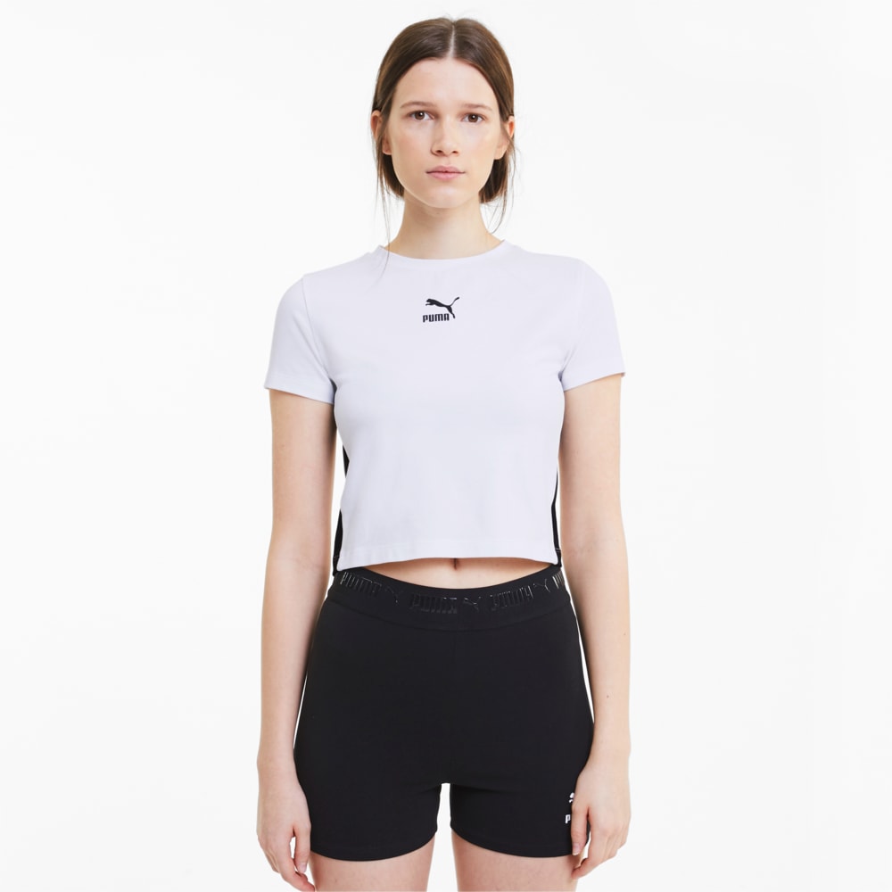 фото Топ classics cropped top puma