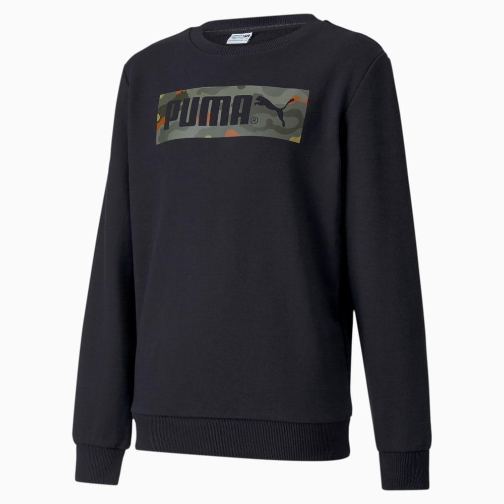 фото Детская толстовка classics graphics crew puma