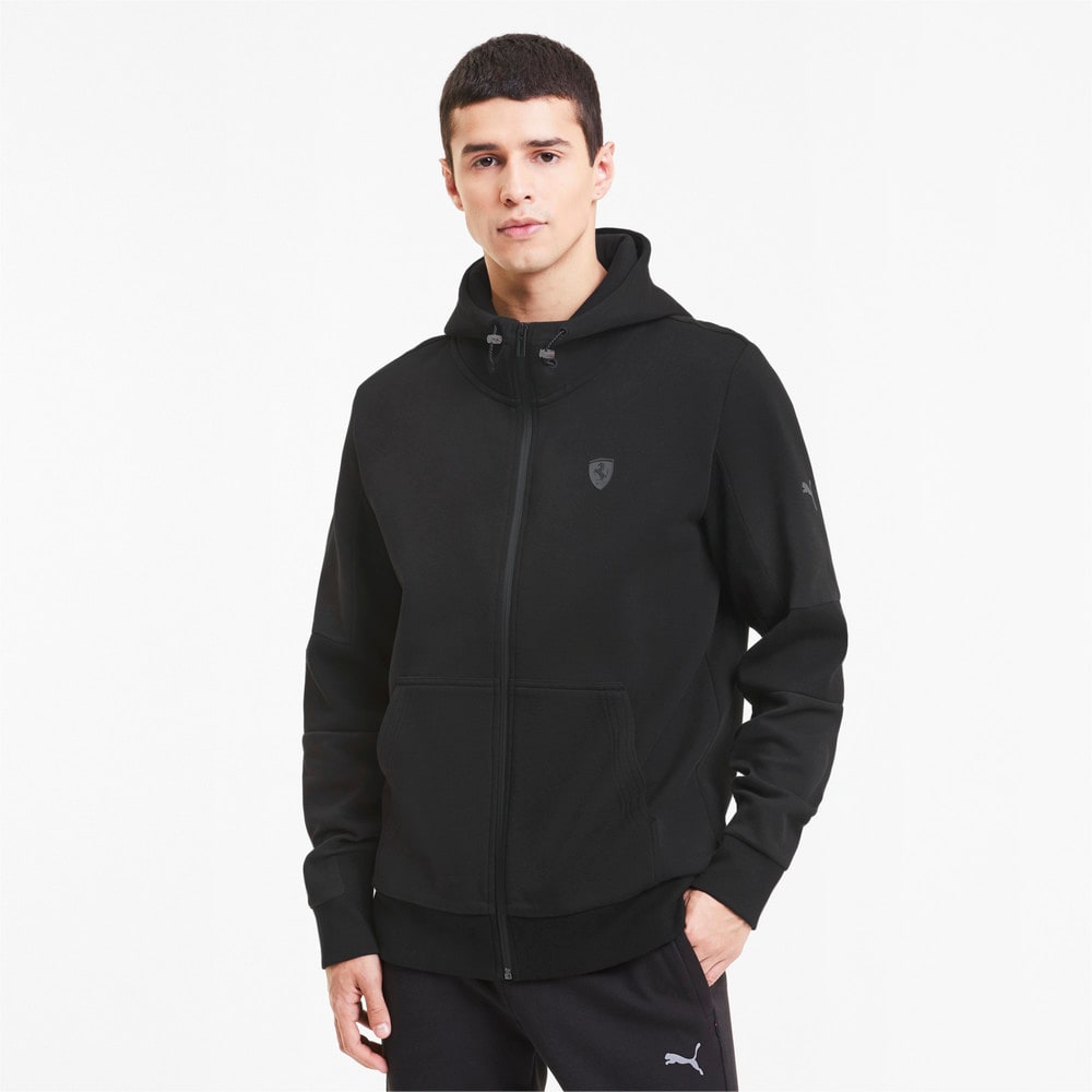 scuderia ferrari style erkek kapusonlu sweatshirt
