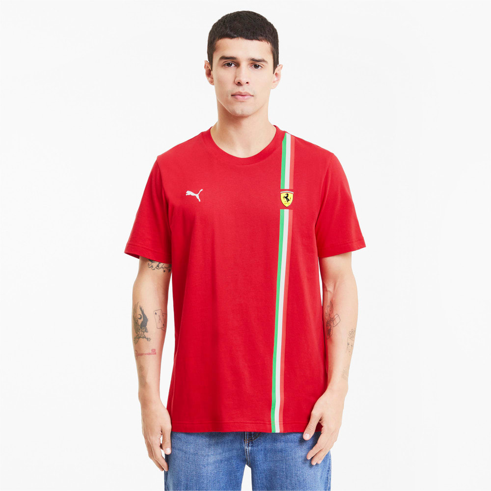 Polera Scuderia Ferrari Race Graphic para hombre | Rojo | PUMA